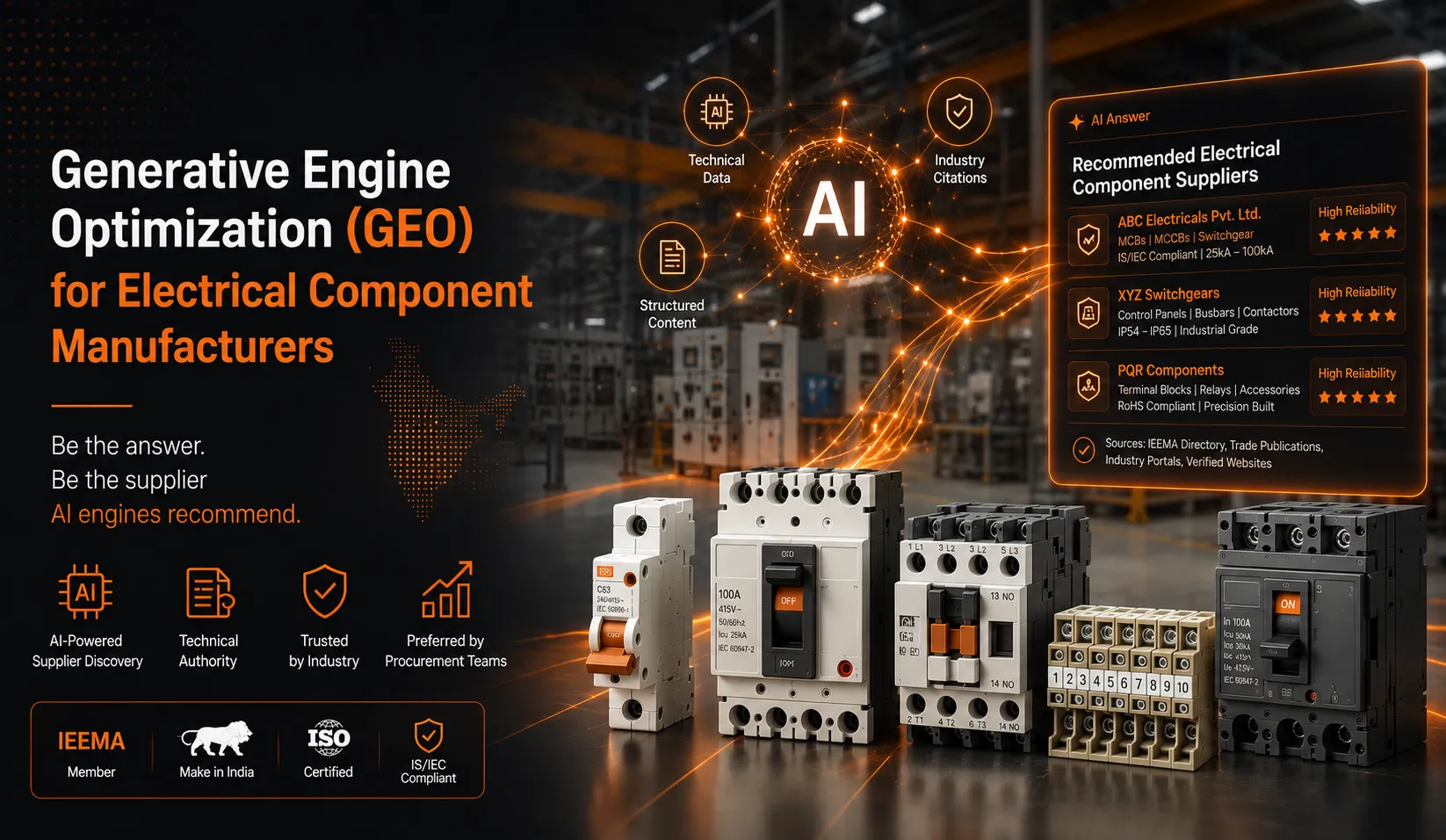 Why Top Electrical Component Founders Partner with Consultants for Generative Engine Optimization