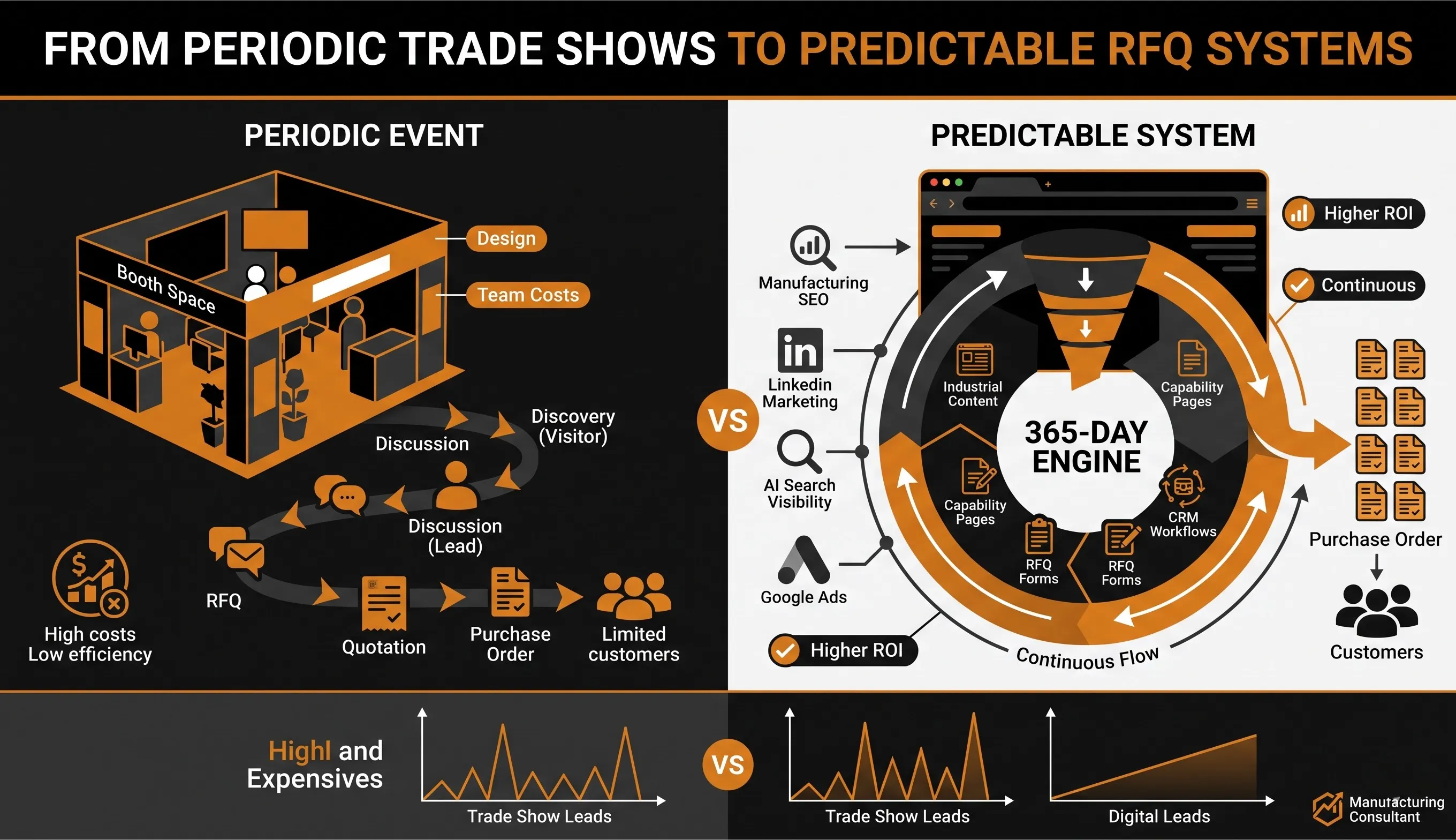 How Manufacturers Can Get Leads Without Trade Shows - Manufacturing Consultant Blog
