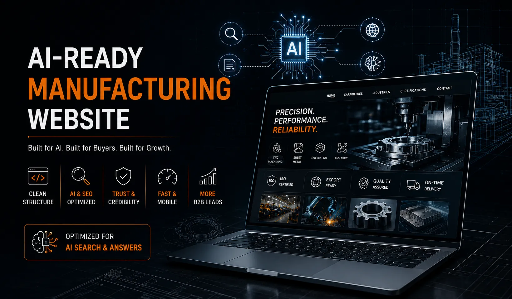 How to Make Your Manufacturing Website AI-Ready