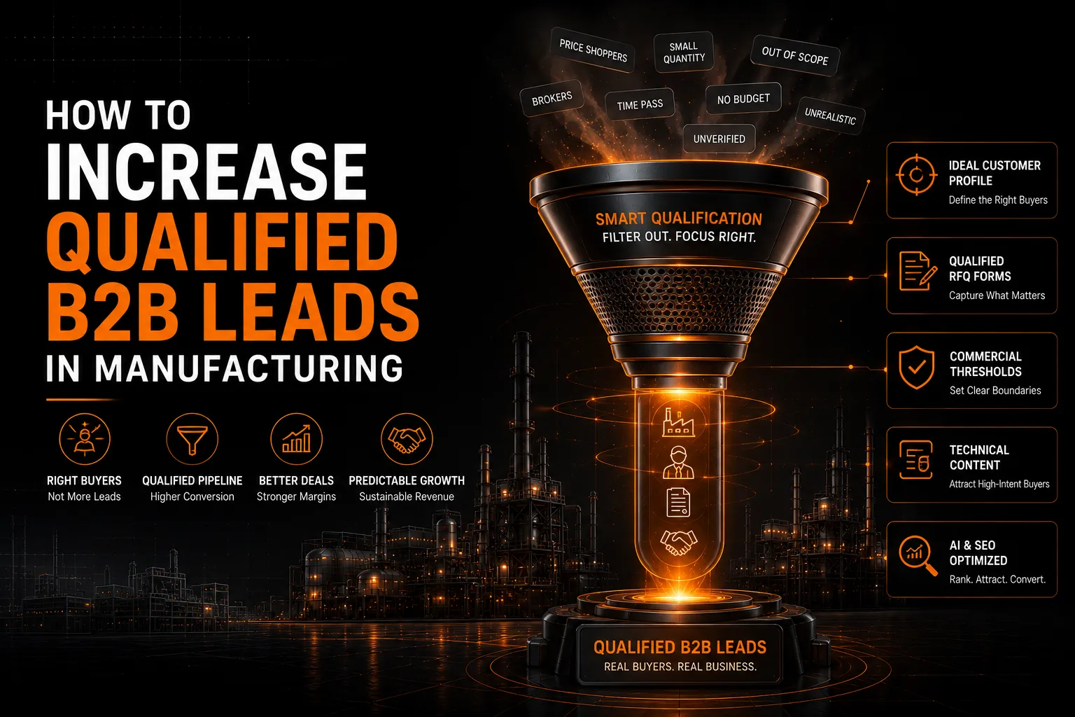 How to Increase Qualified B2B Leads in Manufacturing - Manufacturing Consultant Blog