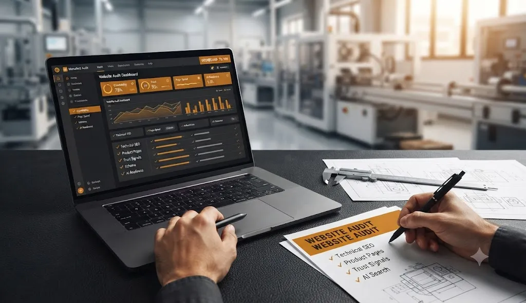 Manufacturing Website Audit Checklist | Digifacturing